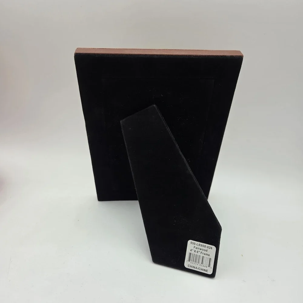 Ralph Lauren Fairwood Picture Frame Brown Leather With Buckle Photo Size 4